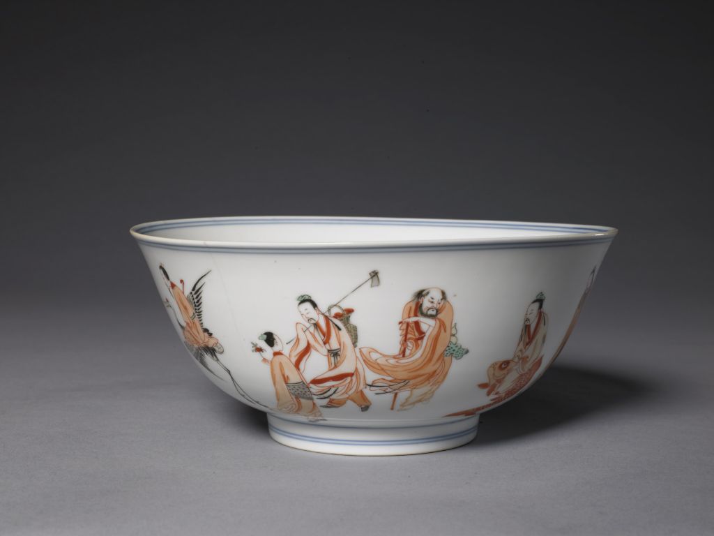 图片[1]-Alum red figure bowl-China Archive